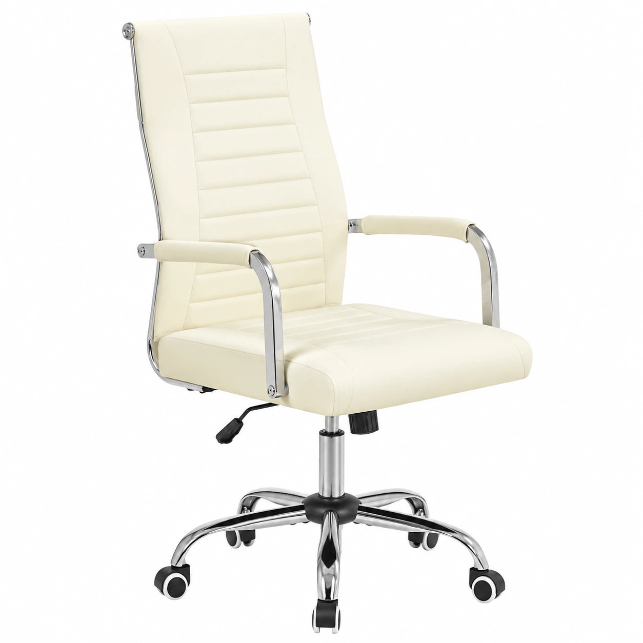 chaise-de-bureau-ergonomique-inclinable-en-similicuir-beige-zomzhb3867se