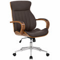 chaise-de-bureau-ergonomique-reglable-et-pivotante-marron-kezhoi3827ra