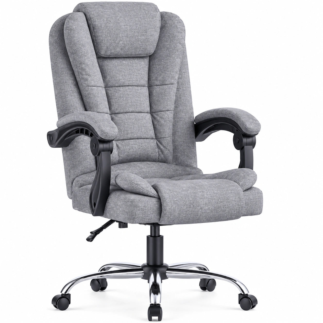 fauteuil-de-bureau-ergonomique-avec-assise-large-et-rembourree-hauteur-reglable-roulettes-silencieuses-tissu-coton-lin-gris-icydge3851xx